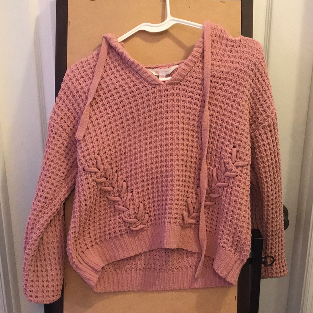 NOBO pink soft sweater.